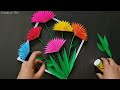 Beautiful wall hanging craft/Easy paper craft for home decoration/Paper flower wallmate/Paper craft