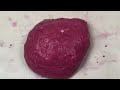 RED SLIME !! Mixing Random Things into CLEAR Slime !!! Satisfying Slime Videos !!