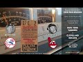 1958-May-25 • NYY/CLE • G1 • New York Yankees vs Cleveland Indians - Baseball Radio Broadcast