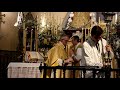 Impresionante ! Misa Gregoriana solemne frente a la Virgen del Rocío