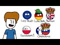 How WW1 And WW2 Shaped The EU | Brief History of the EU In Countryballs