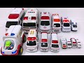 Ambulances run on a slope! Emergency driving test! Siren sound Working car Tomica