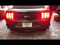 22 Mustang clear tail lights