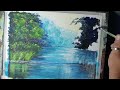 acrylic painting idea/ beginners guide/acrylic painting easy for beginners/