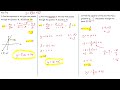 54) Finding the Equation of a Straight Line given 2 coordinates or given a Coordinate and a Gradient