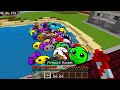 All Versions Lobotomies vs Pibby Glitch Difficulty Faces in Minecraft PE