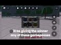 (ended) 400 robux/tsb gamepass giveaway (800 sub special)