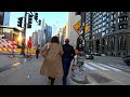 Chicago Downtown Michigan Avenue & Magnificent Mile Shops | 5k 60 | City Sounds