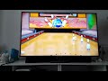 my attempt to getting a strike on wii sports club, skill shaper, #shorts #bowling #sports