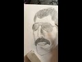 How to draw Freddie Mercury part 2