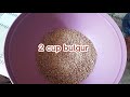 Turkish  gandam  polao || Turkish  bulgur pilavı || naila Osman vlog ♥😋