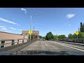 ⁴ᴷ Hawthorne Bridge eastbound (Inner Roadway) [4K VIDEO]