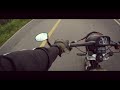 Motorized bike hydraulic brake test on the KTM50