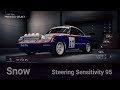 EA Sports WRC - PS5 Controller Settings (Use the hood camera with these settings)