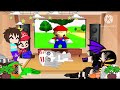 Mob talker react SMG4:If Mario was in Minecraft Ft Steve & Mario //@SMG4