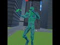 Omni Man vs a Random Cyborg Thing in Vr (project demigod)