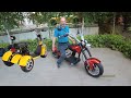 Mangosteen M1 Elektrikli Chooper tarzı scooter  Karoval Motorworks
