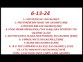 6/13/2024 Second Day of Caloric Restriction and ...
