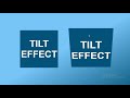 Image Hover Tilt Effect using Only CSS | CSS3 Card Hover Tilt Effect
