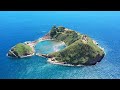 Ilhéu de Vila Franca do Campo - Amazing Islet with beach inside - São Miguel - Azores - 4K UHD