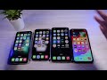 ALL iPhone X | iPhone XR vs iPhone XS Max vs iPhone XS vs iPhone X COMPARISON