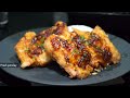 Crispy Garlic Butter Fried Chicken | SUPER Easy Quick Tasty Delicious Korean Boneless Recipe