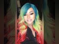 MAGIC LACE SYNTHETIC HAIR LACE WIG PRISM 52 / Peacock #fastwigreviewwithlisabee #hairsisters.com