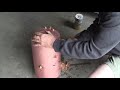 Cleaning an Espresso Machine Copper Tank with ACID
