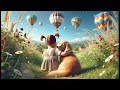 Music for a Serene Coffee Break  ~lofi music~ Baby and Golden retriever  Dog pet