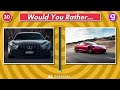 Would You Rather...? Luxury Edition 🤑💲!! | 30 Hardest Choices