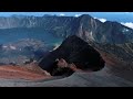 KEINDAHAN G.RINJANI DARI BERBAGAI SUDUT PANDANG UDARA