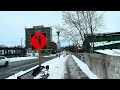 🇨🇦 Canada Snowfall City Walking Tour ❄️ Ottawa Centretown Byward Market Night Walk | 4K HDR 60fps