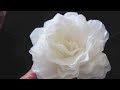 How To Make This Elegant Coffee Filter Rose  QUICK