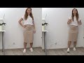 How to sew a skirt without a pattern quickly and easily #how to sew