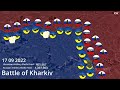 Battle of Kharkiv Animated Map [Feb 2022 to October 2022]