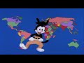 Yakko's World But He Only Mentions Where You Can Watch the Animaniacs Reboot