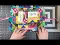 Rag Quilted  Journal Cover! Easy & beginner friendly #howto #craft