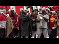 The Kansas City Chiefs celebrate with fans after their Super Bowl LIV victory parade | FOX NFL