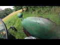 Mowing With A Time Machine: Oliver 82 Mower And 95 Crimper In Tandem For The First Time