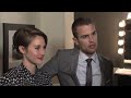 Shailene Woodley, Theo James talk 'Divergent' and zip lining