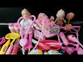 Satisfying with Unboxing Pink Doctor Medical Tools Playset with baby doll and Doctor Barbie