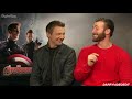 chris evans laughing like a dork for a good 8 minutes