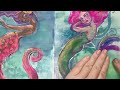 LEGENDS OF THE SEA | Art Journal | Mixed Media MerMay  |