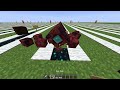 Which armor is stronger in Minecraft experiment?