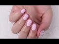 basic GEL manicure on SHORT natural nails!