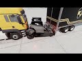 Cars vs 2 Trucks 130 KM/H - BeamNG Drive