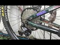 Deore M5120 RD with 11 - 50t Cogs / Cassette 10 speed, 30t chainring on Dartmoor Primal
