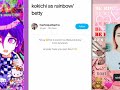 kokichi as rainbow betty