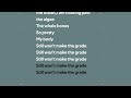 Make The Grade - Jack Conte { Karaoke }