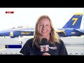 News 2's Danielle Breezy flies with the Blue Angels